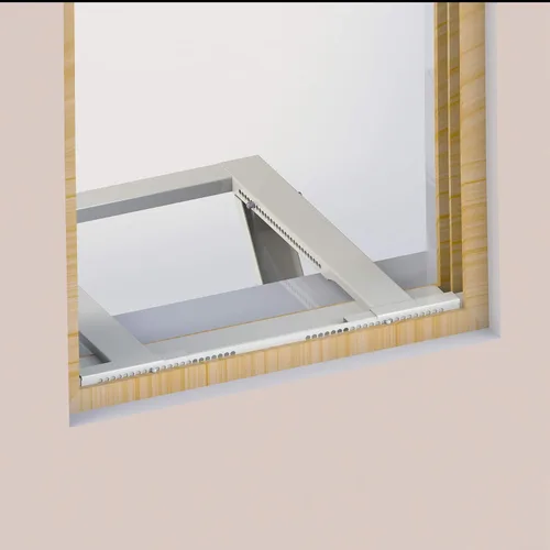 Miniatura 8 de Ivation Soporte de aire acondicionado, no requiere herramientas ni taladros, montaje de CA para ventana fácil de instalar, acero resistente, soporta