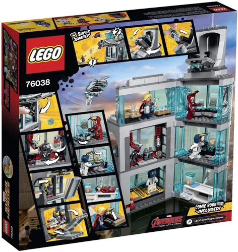 Miniatura 5 de Súper Heroes Ataque Vengadores Torre 76038 Lego