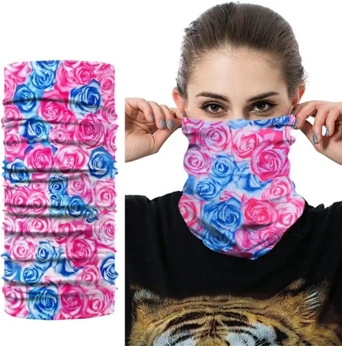 Miniatura 2 de Bandana unisex multifuncional sin costuras, bufanda para el cuello, gorro, mascarilla para la cara.