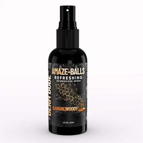 Miniatura 10 de Derm Dude Amaze Ball - Desodorante en aerosol para hombres Spray antirozaduras para ingle y saco con DeoPlex y aloe vera Control de olores