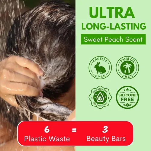 Miniatura 5 de Rosemary - Juego de 3 barras de champú y acondicionador para cabello de aspecto saludable - Barras de champú sólido natural para mujeres con cabello