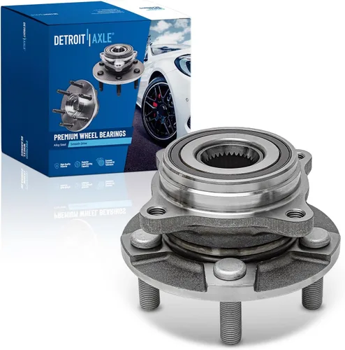 Miniatura 60 de Detroit Axle - Buje de cojinete de rueda delantera para Chevy Captiva Sport Equinox Pontiac Torrent Saturn Vue Suzuki XL-7 Cojinete de rueda