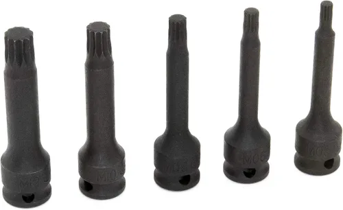 Miniatura 3 de Genius Tools Juego de llaves de vaso de impacto cuadrado triple Dr. de 5 piezas 3/8" TM-305