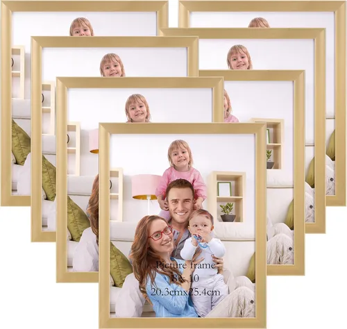 Miniatura 15 de Giftgarden - Juego de 7 marcos para fotos de 4 x 6 pulgadas, color negro, marcos para fotos de 4 x 6 pulgadas para pared o mesa