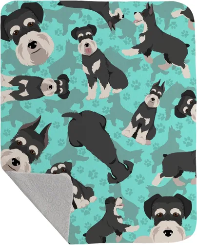 Miniatura 53 de Caroline's Treasures MLM1042LQB Airedale Terrier - Manta acolchada de 50 x 60 pulgadas, diseño de ilustraciones para cama, sofá, suave y ligera