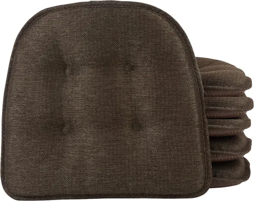 Miniatura 85 de Cojines antideslizantes para silla, ensamblados en Estados Unidos, almohadillas de asiento antideslizantes en forma de U para comedor, cocina