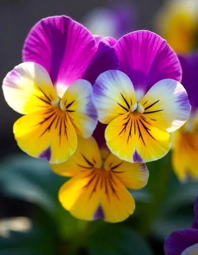 Semillas Viola Tricolor Seed Mix 40+ Semillas para cultivar Viola Johnny Jump-up Mix Primavera o en climas templados Plantación de otoño