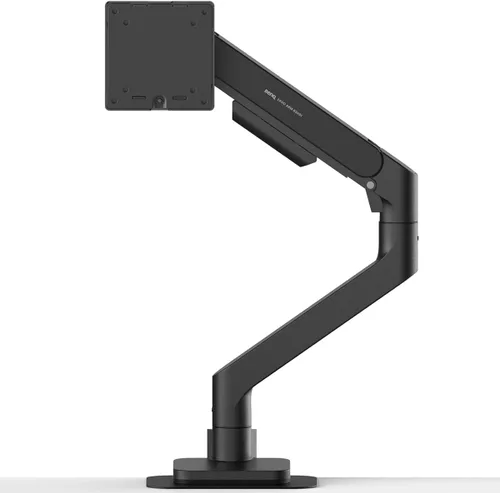 BenQ BSH01 Ergo Brazo de Monitor - Soporte de Monitor con Resorte de Gas para Pantallas de hasta 45'' y 44 libras, Instalación Rápida, Sin Descenso,