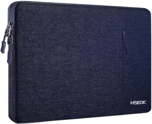 Miniatura 20 de Hseok - Funda para portátil de 15.6 pulgadas, funda con manga a prueba de golpes y repelente al agua con bolsillo para accesorios, compatible