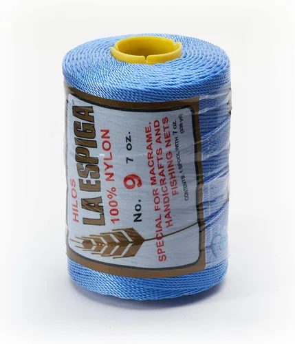 Miniatura 21 de N° 9 - 100% Cordón de Hilo de Nylon Omega para Tejer y Crochet - 01 Blanco