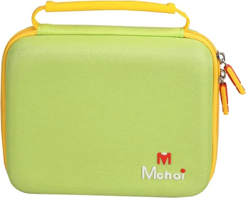 Miniatura 4 de Estuche de transporte de almacenamiento compatible con el juego de letras magnéticas Leapfrog Fridge Phonics, amarillo, solo funda