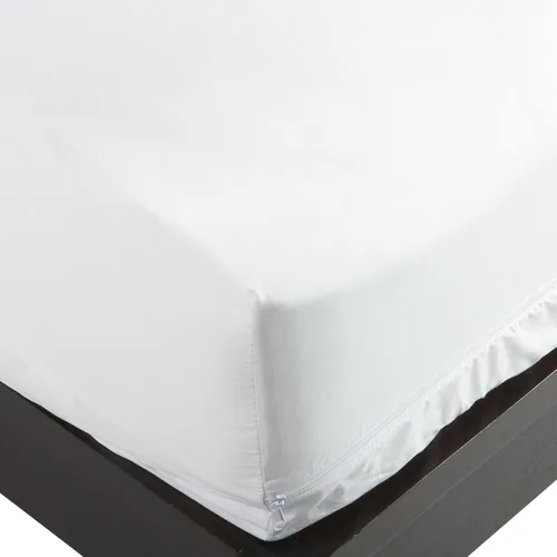 Miniatura 5 de Allersoft - Protector de colchón para control de alergias y ácaros, 100% algodón, Algodón, Blanco, Completo