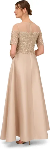 Miniatura 2 de Adrianna Papell Vestido de tafetán con cuentas para mujer