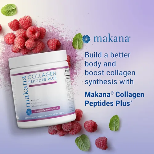 Miniatura 8 de Makana Péptidos de colágeno Plus – con Verisol®, vitamina C, ácido hialurónico y aminoácidos – Apoya el cabello, la piel, las uñas