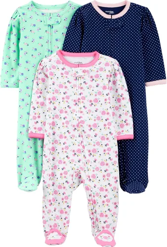 Miniatura 8 de Simple Joys by Carter’s - Paquete de 3 pijamas Sleep and Play