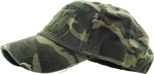Miniatura 310 de KBETHOS Tactical Operator Collection USA Fishing Mesh Ballcap Flag Patch America Outdoors Trucker Baseball Cap
