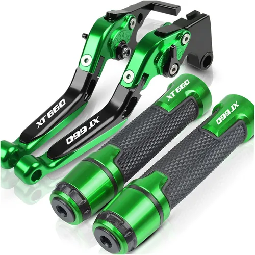 Miniatura 14 de Embrague de freno para motocicleta, accesorios CNC, ajustable, plegable, extensible, con logotipo, palancas de embrague de freno, manillar, extremos