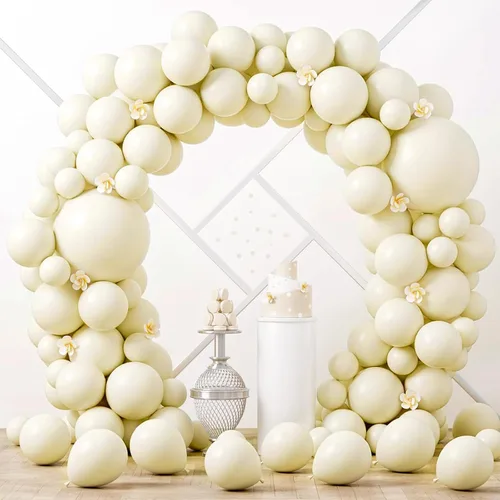 Miniatura 53 de Voircoloria - Globos azul bebé claro, paquete de 66 globos de 12 pulgadas de látex para fiestas para niños y niñas, para cumpleaños, baby shower, 16