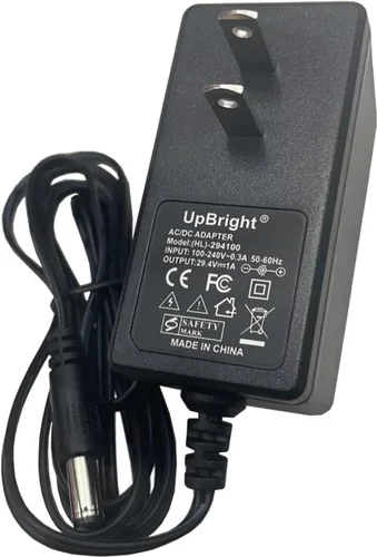 UpBright Adaptador de 24 V CA/CC compatible con Hyper HPR350 de 24 voltios alimentado por batería para jóvenes, vehículo de juguete, motocicleta