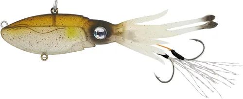 Miniatura 56 de Nomad Design Señuelo de pesca vibratorio patentado original de Squidtrex – Señuelo de plástico suave TPE con aroma añadido para agua salada con Cali