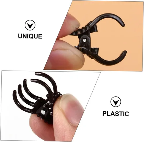 Miniatura 7 de 150 clips de orquídea de jardín, prácticos clips de soporte para plantas para asegurar tallos y enredaderas, protegen las orquídeas de daños por