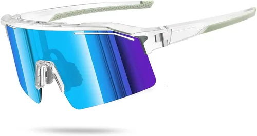 Miniatura 17 de Gafas de sol deportivas para hombres y mujeres irrompibles con protección UV400, gafas de béisbol para correr, ciclismo