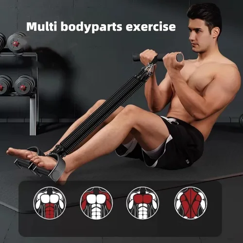 Miniatura 3 de Bandas de resistencia para ejercicio, 6 tubos elásticos de yoga para tirador de pedal de yoga, cuerda de tensión de látex natural, equipo de M