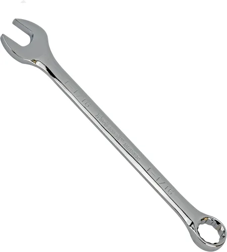 Miniatura 10 de T46019 Llave combinada, acabado cromado, 1 pulgada