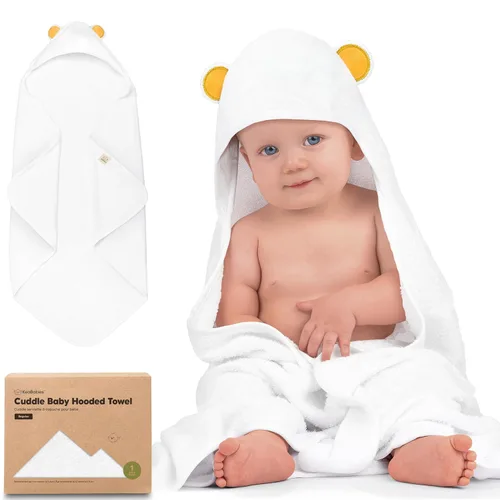 Miniatura 47 de KeaBabies Toalla de bebé con capucha para recién nacido, viscosa derivada de bambú, toallas de baño grandes con capucha para niños, niñas, niños