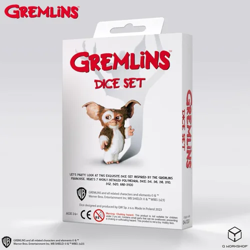 Miniatura 2 de Juego de dados Gremlins de Q-Workshop, dados