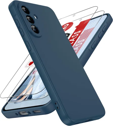 Miniatura 114 de LeYi Funda para Motorola Moto G Play 4G 2024: Funda para Moto G Play 4G 2024 con funda delgada y antiarañazos, silicona líquida a prueba de golpes