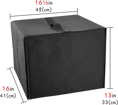 Miniatura 2 de Cubierta antipolvo para impresora compatible con Cannon Image CLASS MF236n impresora láser todo en uno/Brother MFC-L2710DN/L2750DW y HP Gris-oscuro