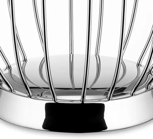 Miniatura 4 de Alessi 370/19 - Soporte para frutas cítricas trabajado con alambre, acero inoxidable 18/10, Ø 7.5 in