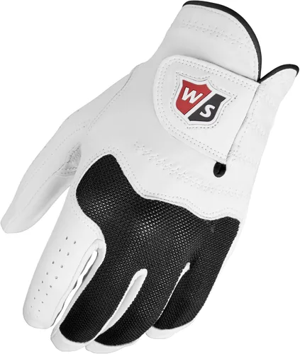 WILSON Guantes de golf Conform para hombre, para mano derecha e izquierda, cadete y tamaños regulares