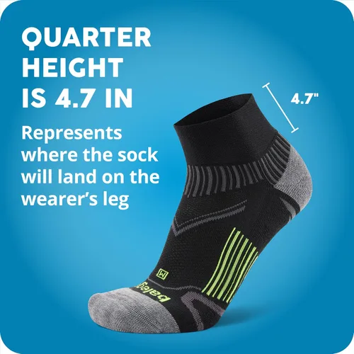 Miniatura 10 de Balega Enduro V-Tech - Calcetines Quarter para hombre y mujer (1 par) (Modelo 2016)