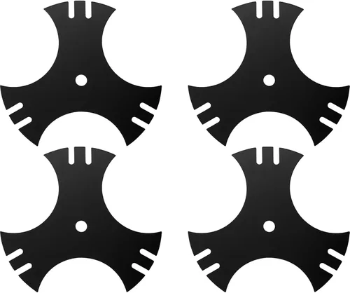 Miniatura 7 de Edger Blade 781-0748 781-0748-0637 para Craftsman Troy-Bilt MTD Lawn Edger - Cuchilla de zanjadora Tri-Star de 3 lados de 9 pulgadas para bordeadora