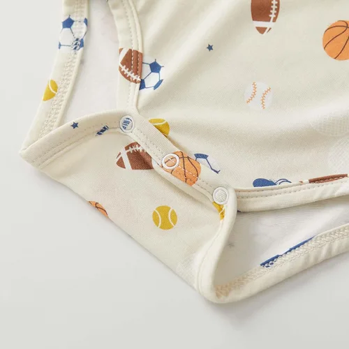 Miniatura 134 de pureborn Mameluco de algodón súper suave para bebés niños y niñas de 0 a 24 meses