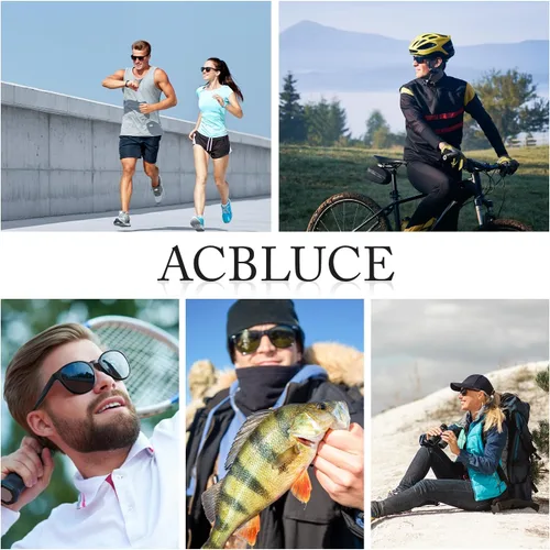 Miniatura 6 de Lentes de sol deportivos polarizados para hombres y mujeres, ideales para conducir, pescar, béisbol y correr, marco irrompible TR90 Lente verde