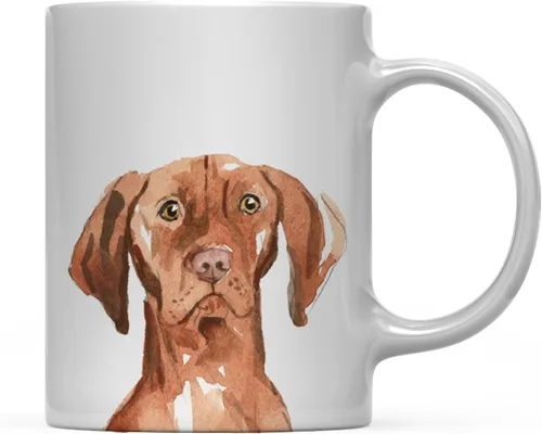 Miniatura 45 de Andaz Press Taza de café personalizada de 11 onzas para perro, Shih Tzu Shorter Haired Up Close, paquete de 1 Shih Tzu pelo más corto personalizado