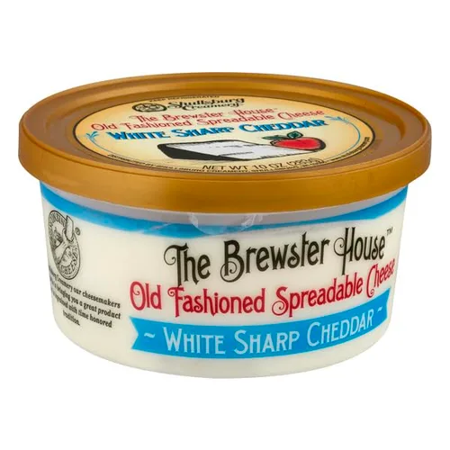 Miniatura 5 de Brewster House - Crema de queso cheddar blanco afilado - 10 oz.