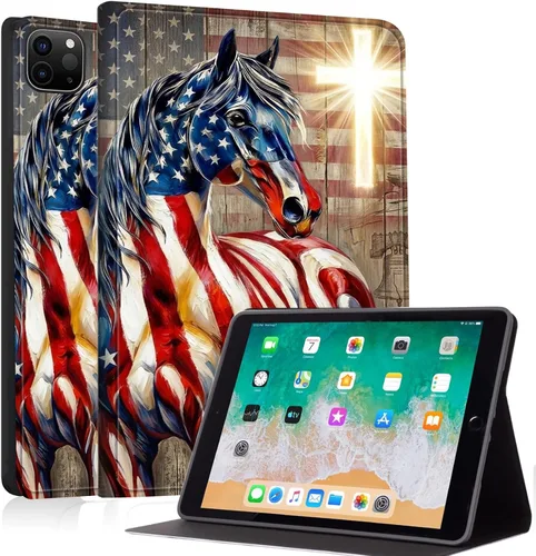 Miniatura 23 de Case for iPad mini A17 Pro (7th/6th Gen 2024/2021), Slim Shockproof Protective Cover with Auto Sleep/Wake, Durable PU Leather Multi-Angle Stand