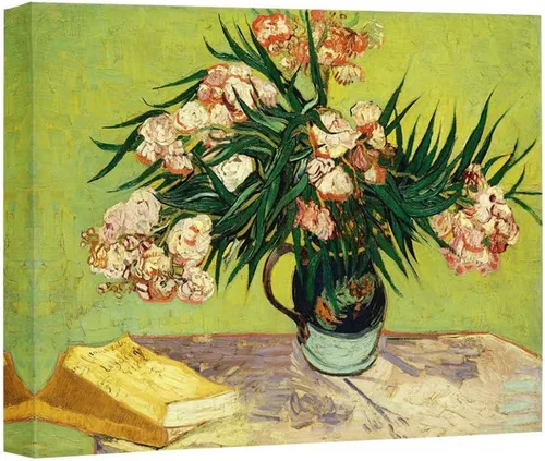 Miniatura 32 de ELITEART -Noche estrellada sobre el ródano por Vincent Van Gogh Giclée Art Canvas Prints- Tamaño del marco: 28 x 35 pulgadas