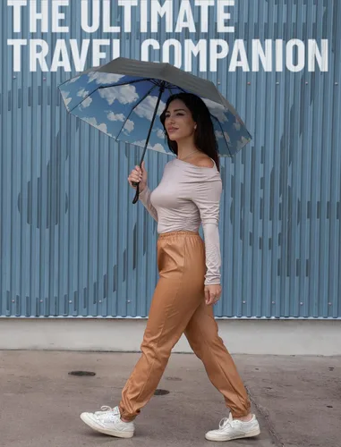 Miniatura 36 de REPEL Windproof Travel Umbrella - Compact & Withstands Winds up to 85MPH , Strongest Premium Auto Folding Umbrella for Rain and Sun - Durable, Light