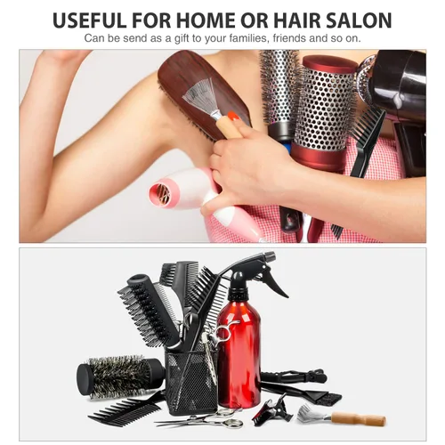 Miniatura 5 de Boao Paquete de 2 herramientas de limpieza de cepillos de pelo, rastrillo de peine 2 en 1 y limpiador de cepillos para eliminar el cabello, el polvo