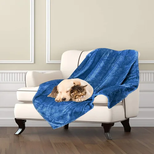 Miniatura 15 de Manta de alta calidad Msicyness para perro, manta polar acolchada, suave y cálida para mascotas, perros y gatos. Beige