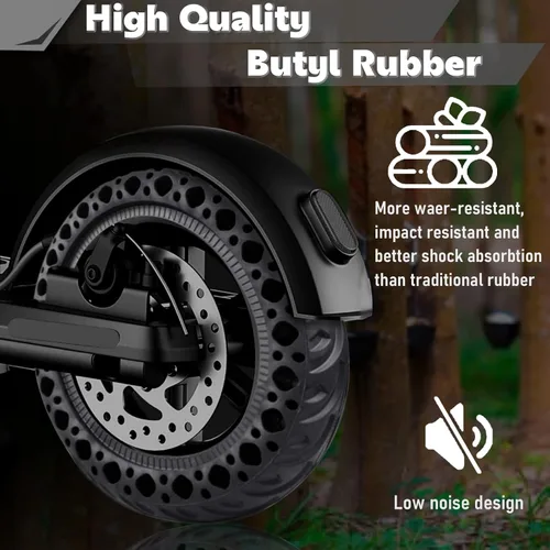 Miniatura 6 de 2 unidades de neumáticos sólidos de 10 pulgadas, neumáticos de panal de abeja 10x2.125/2.0 para Xiaomi M365 Pro Gotrax G4 Hiboy S2 Pro Scooter 2