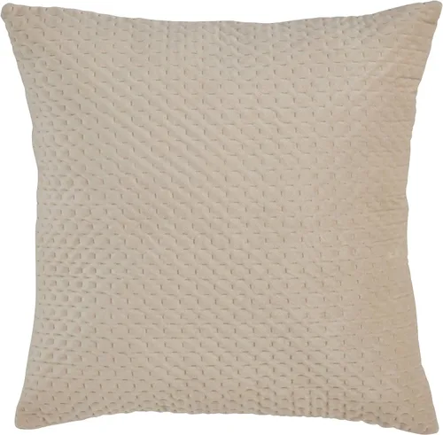 Miniatura 7 de SARO LIFESTYLE Pinsonic - Almohada de terciopelo beige, 14 x 20 pulgadas, relleno de poliéster