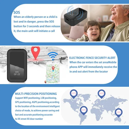 Miniatura 5 de 2025 New Model GPS Tracker for Vehicles, GPS Strong Magnetic Car Anti-Lost Tracker, No Subscription,GPS Tracker Locator Real Time, Anti-Theft Mini