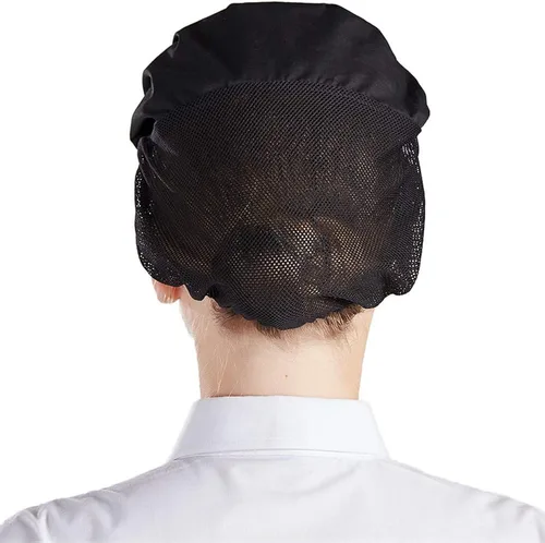 Miniatura 6 de Nanxson 3 piezas de sombrero de chef de cocina, gorra de chef de cocina, redes para el cabello CF9033