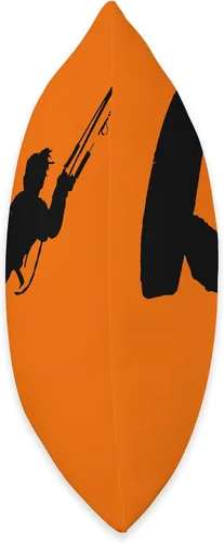 Miniatura 2 de Kitesurf Gifts and Surf Lover Tees by taiche Kiter Action - Almohada de kitesurfer estilo libre, color negro, 16 x 16 pulgadas, multicolor